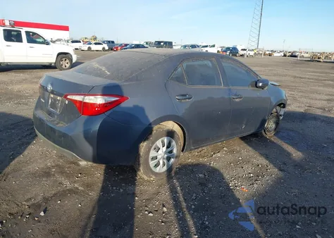 2016 Toyota Corolla L z USA, uszkodzony, nr VIN 5YFBURHE9GP490133
